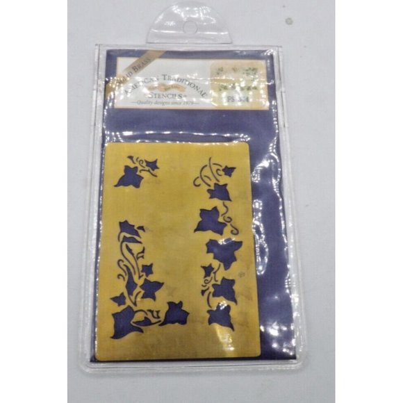 American Traditional Brass Embossing Stencils Set of 6Texture Cardmaking - Picture 4 of 7